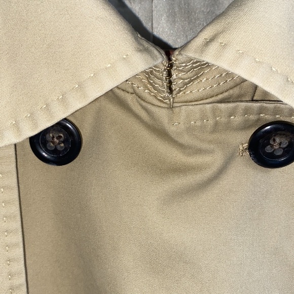 J. Crew Icon Khaki Tan Belted Trench Coat - Picture 10 of 10